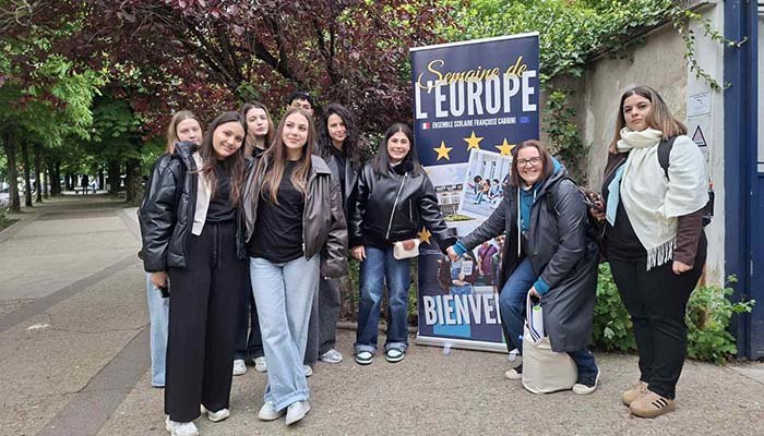 Γέφυρες γνώσης, πολιτισμού και δημοκρατίας στη Γαλλία από το Λύκειο Αγίου Νικολάου, Λεμεσού Image